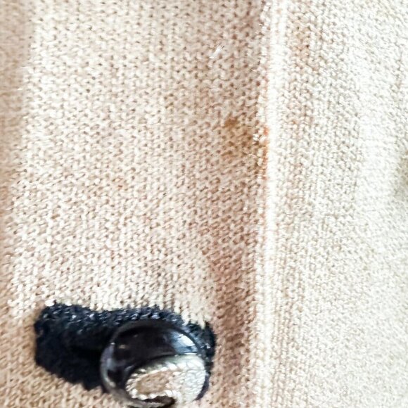 Marni Knits Camel Brown Knit Classic Wool Blend Blazer Jacket M - Picture 7 of 8